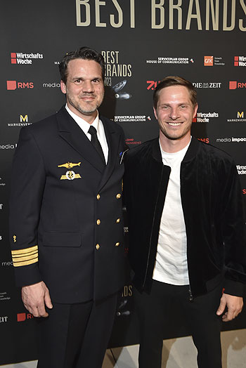 Dr. Axel Haber, Sebastian Steudtner (Big Wave Weltrekordler) Natascha Ochsenknecht
